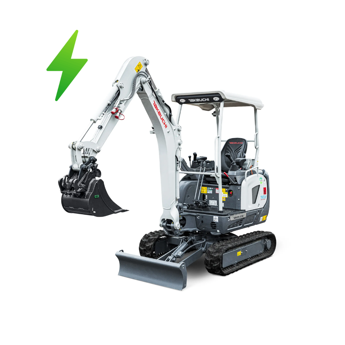 TB210e takeuchi mini pelle electrique ALSACE
